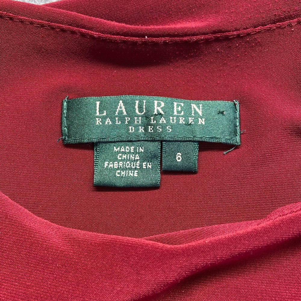 Lauren Ralph Lauren Sexy Sleeveless Bodycon Summer Dress Size 6,Stretch,Lined - Picture 4 of 16